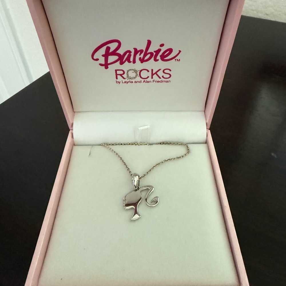 Layna & Alan Friedman Signed Barbie Rocks Sterling Silver Pendant